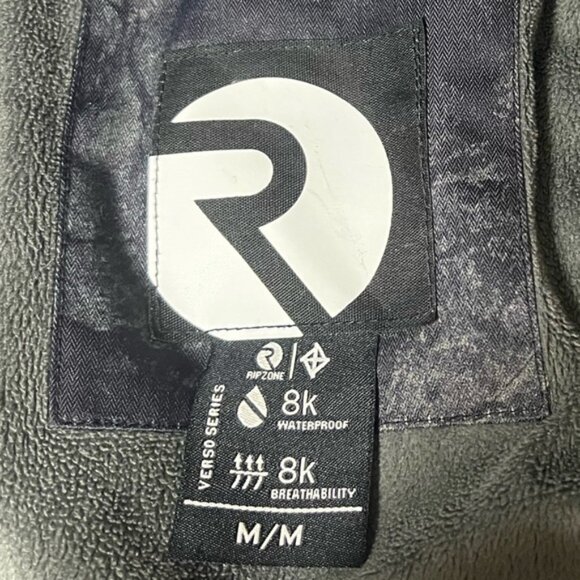 Ripzone Youth Medium Boys 8K Breathable Waterproof Black Winter Snow Jacket - Picture 8 of 8